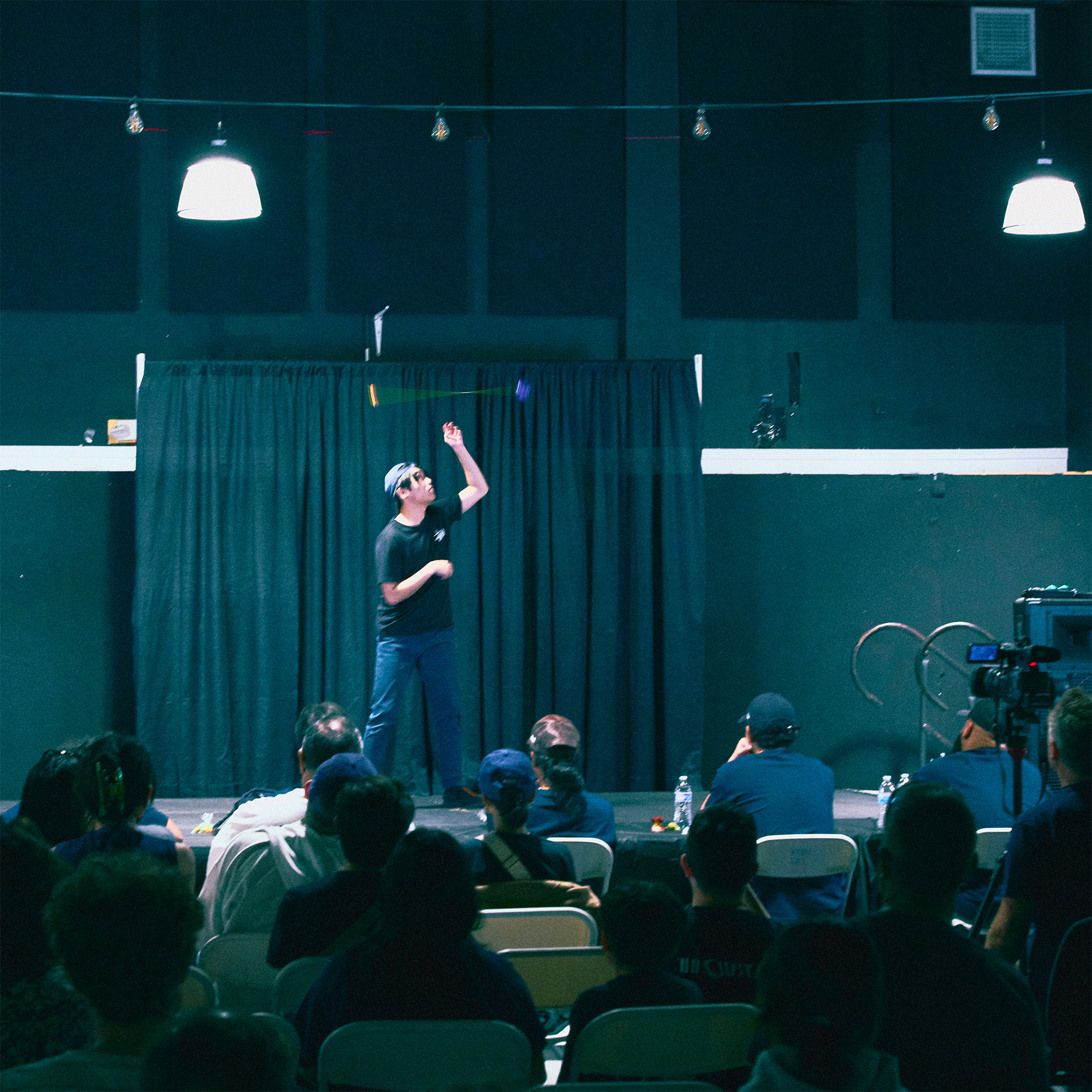 Spirit Yo-yo Contest Tony Yo-yoing on Stage